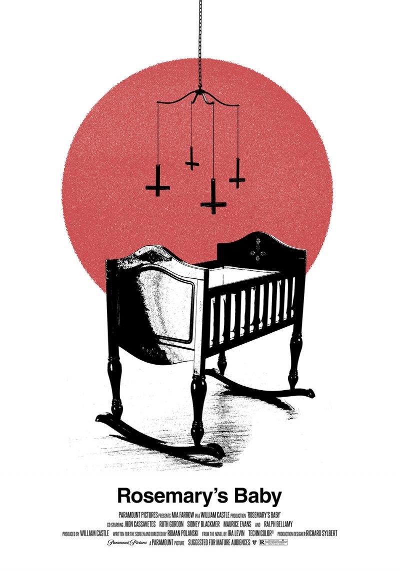 Rosemary’s Baby Poster By Mikiedge