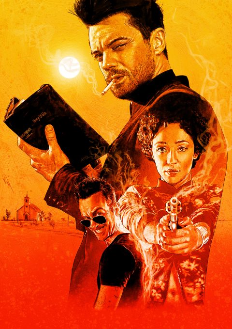AMC Preacher Season 1 Poster (& titled alternates)