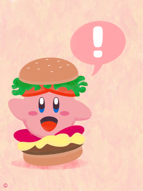 Kirby’s burger land