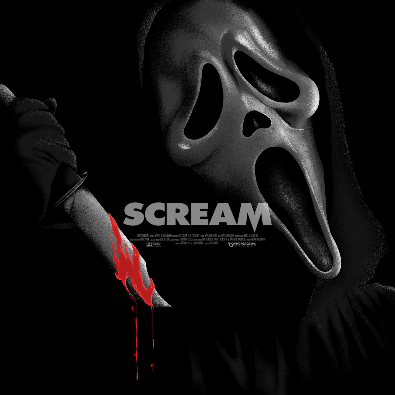 Scream t. Крик 1996 Постер. Scream фильм 1996. Крик фильм Постер. Крик плакат.