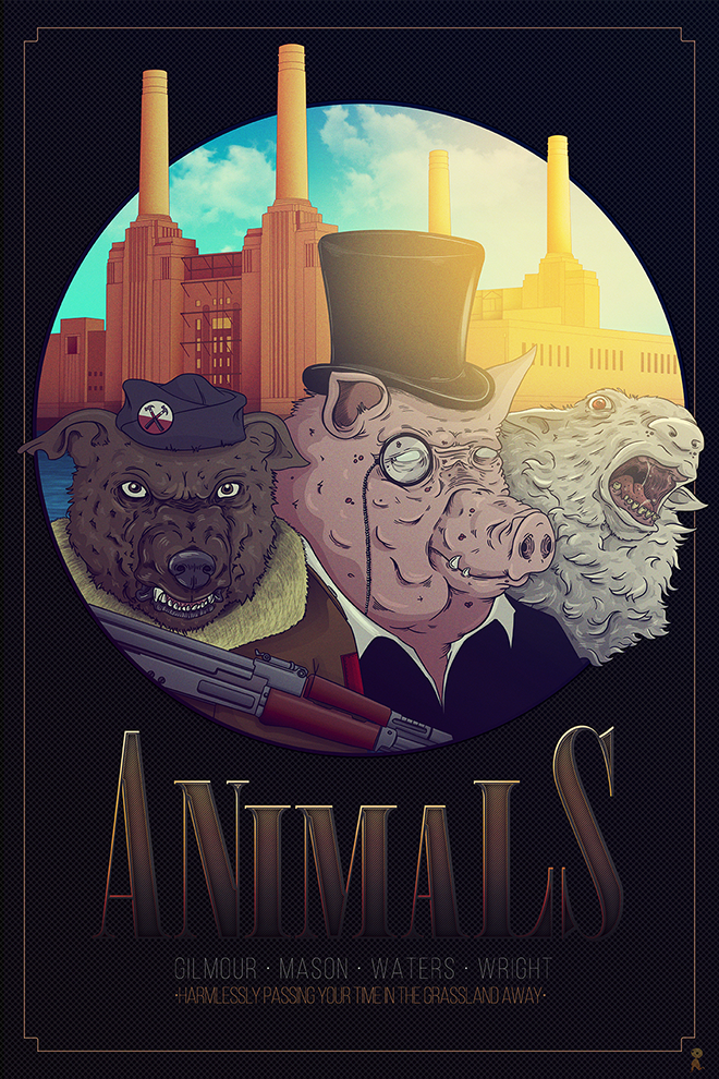 Pink Floyd - Animals - PosterSpy