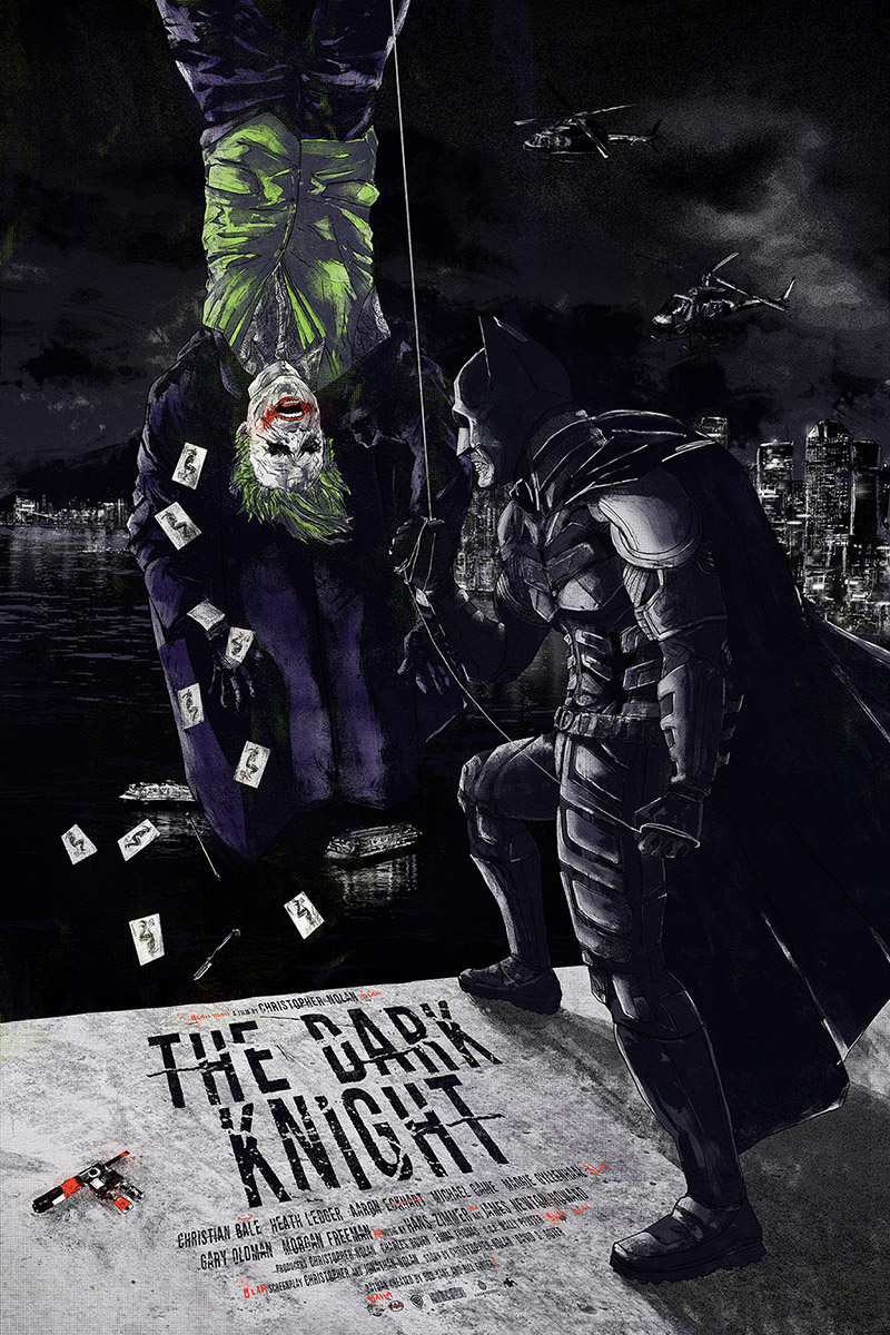 The Dark Knight Poster – Pigura