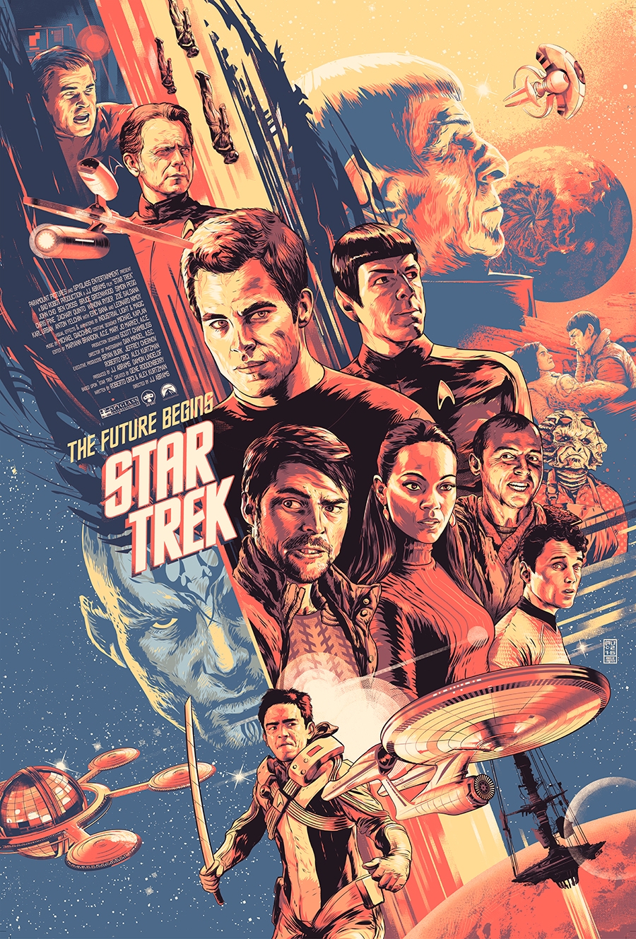 star trek 2009 posters