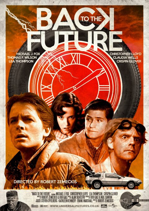 Back to the Future Alternative Film Poster Design