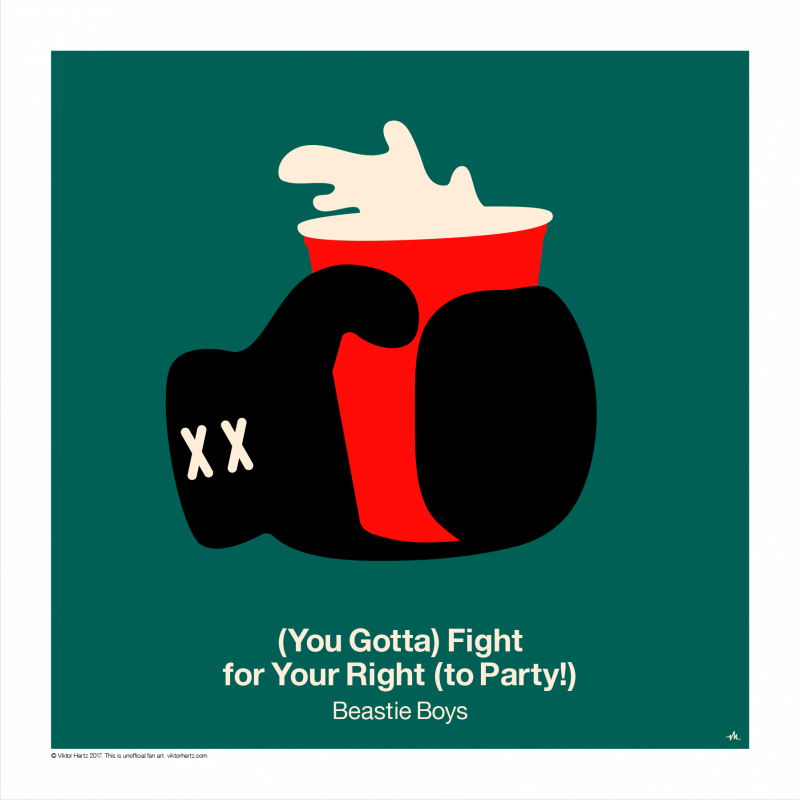(You Gotta) Fight For Your Right (To Party!) Viktorhertz PosterSpy