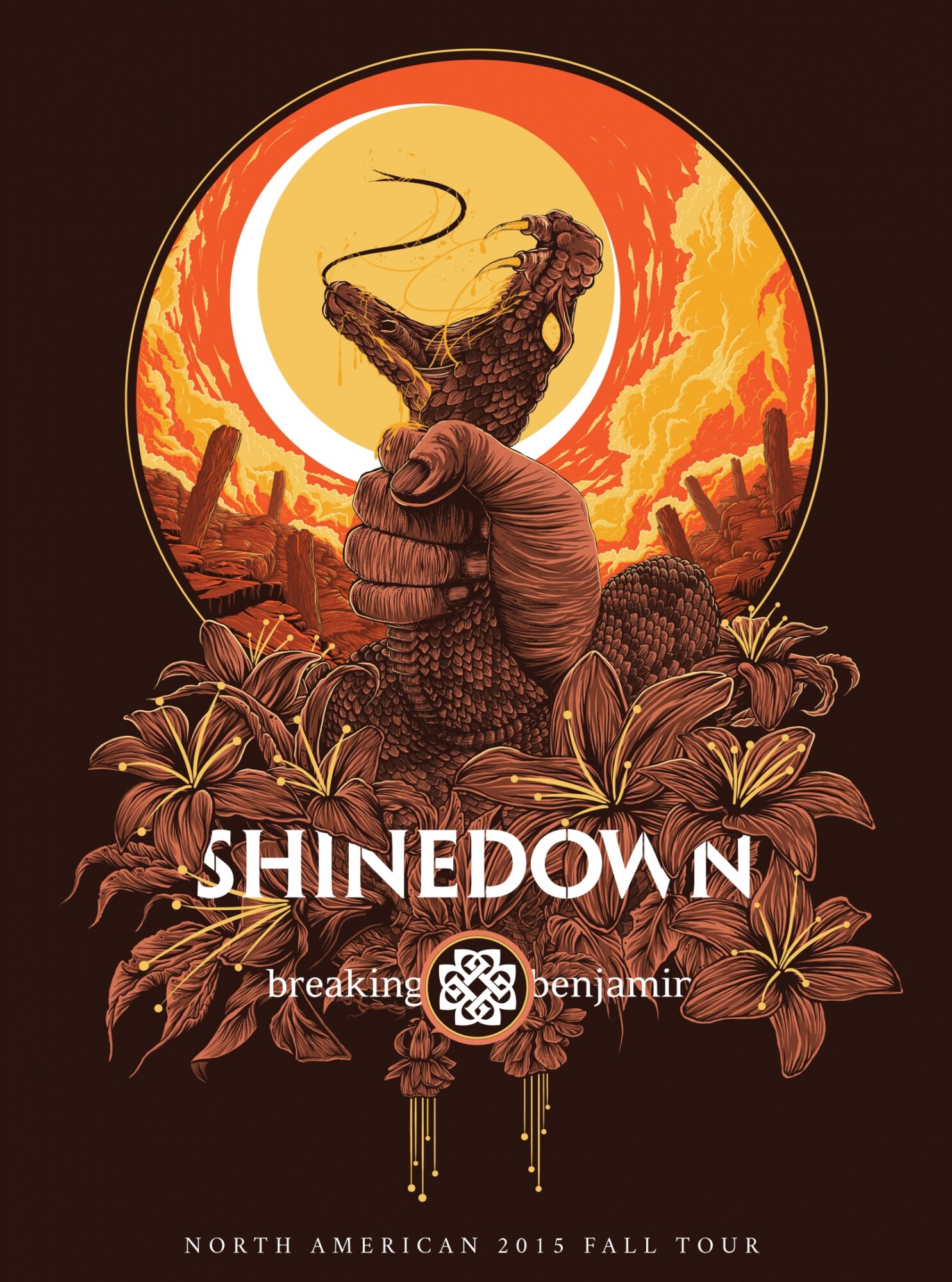 shinedown tour 2015