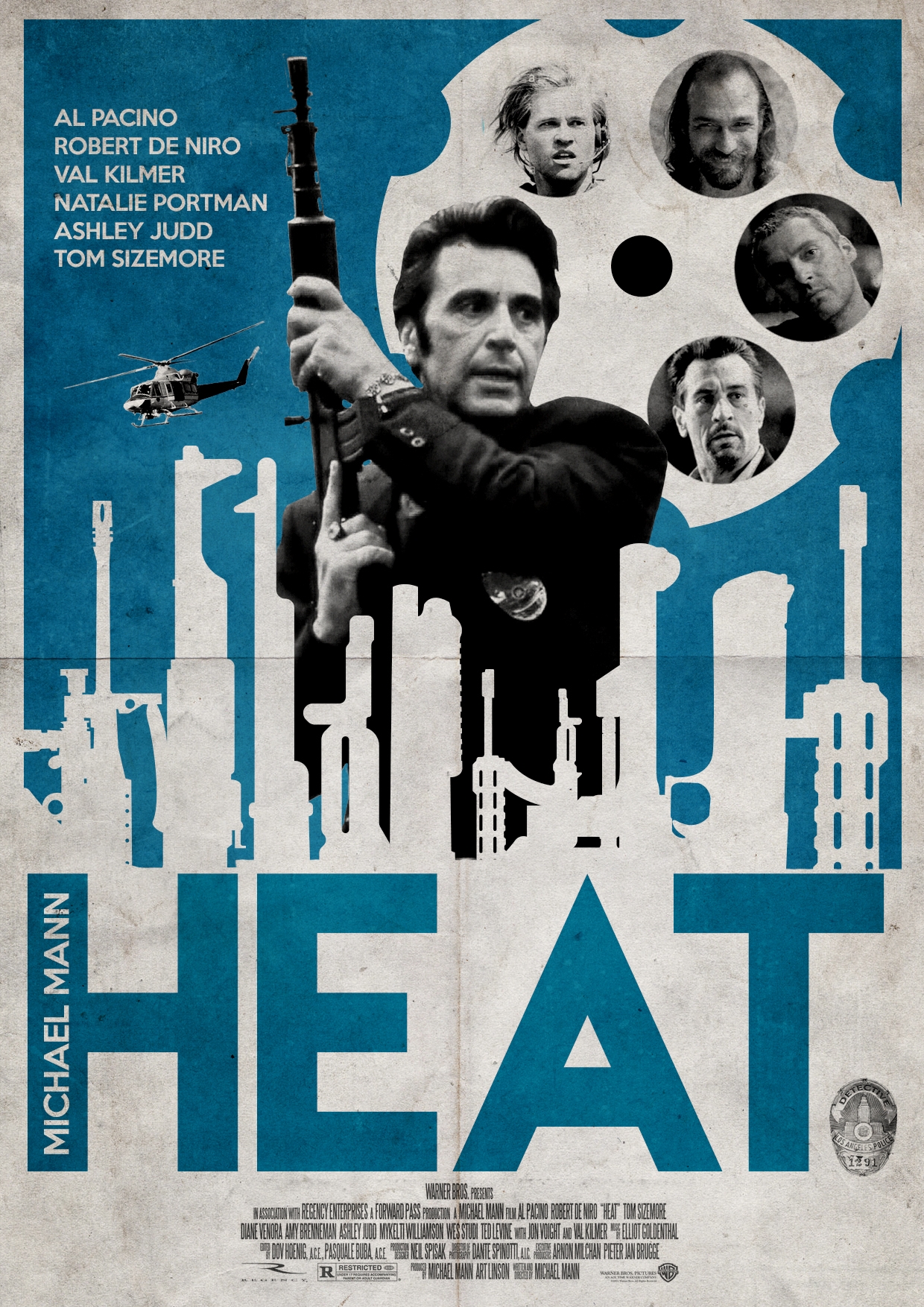 Poster Design For 'Heat'. | PosterSpy