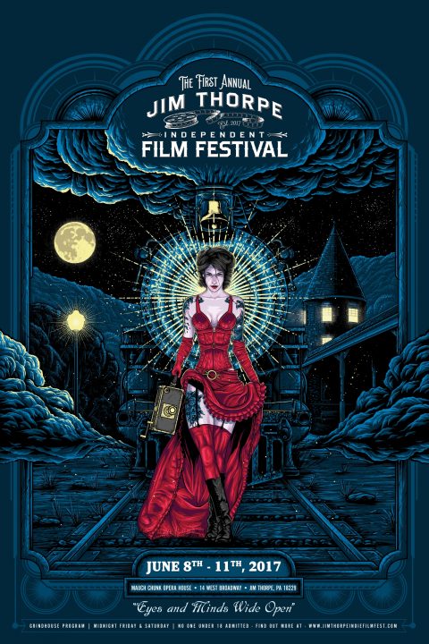 Poster Design – Jim Thorpe Independent Film Festival | 2017