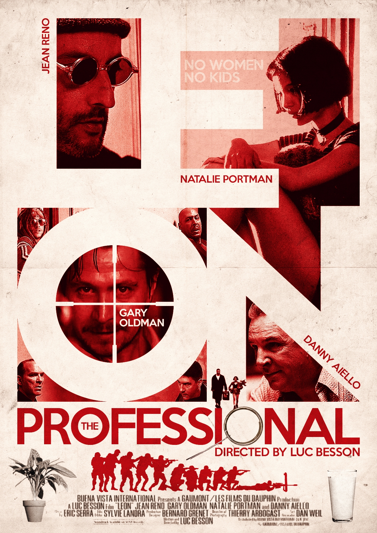Leon The Professional Alternative Film Poster Design ... - 1240 x 1754 jpeg 1899kB