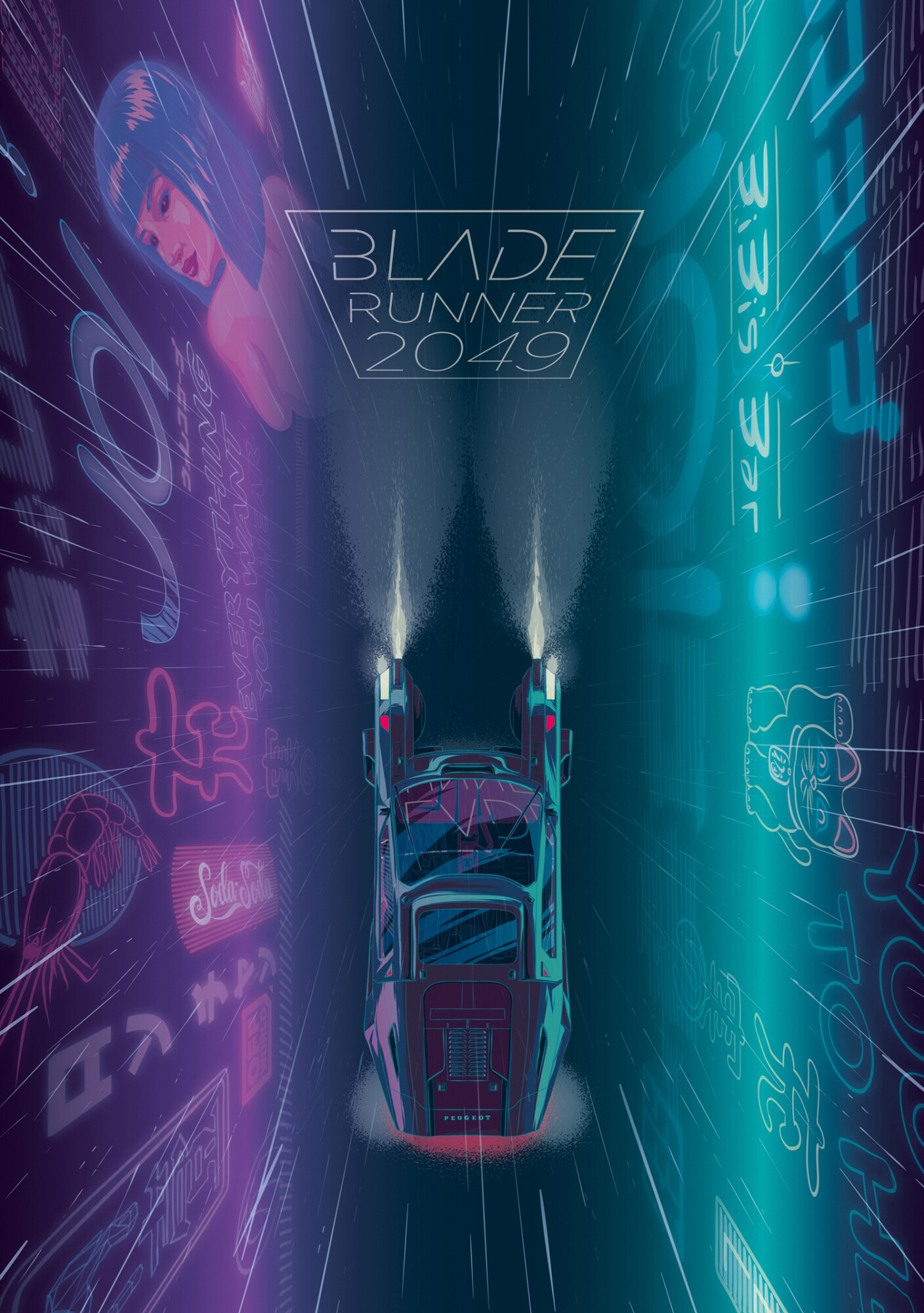 Blade Runner 49 Creative Brief An Interview With The Selected Artists Posterspy