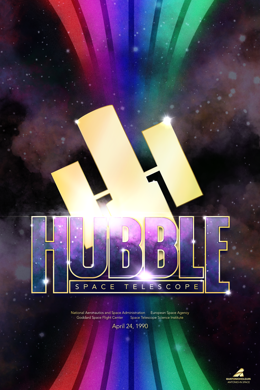 hubble space telescope posters