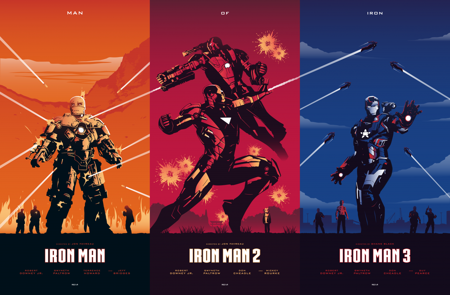 IRON MAN Trilogy - PosterSpy