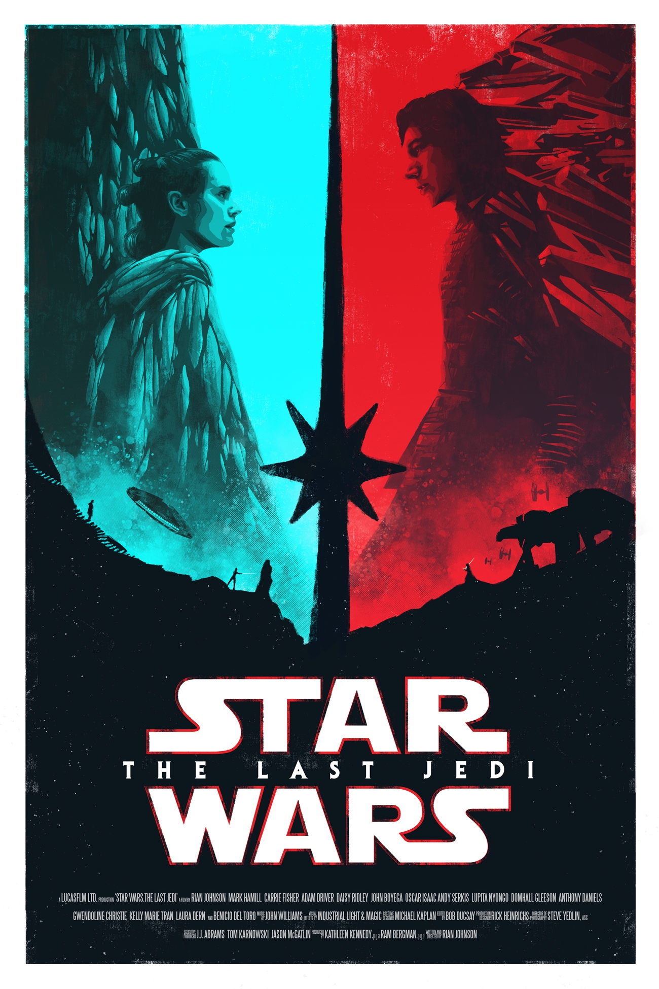 New promo posters and character portraits for Star Wars: The Last Jedi