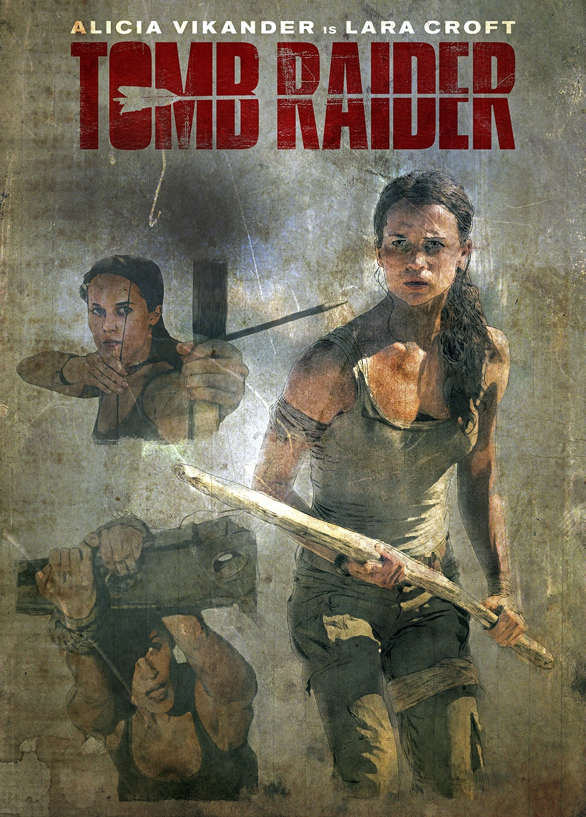 tomb raider 2 movie poster