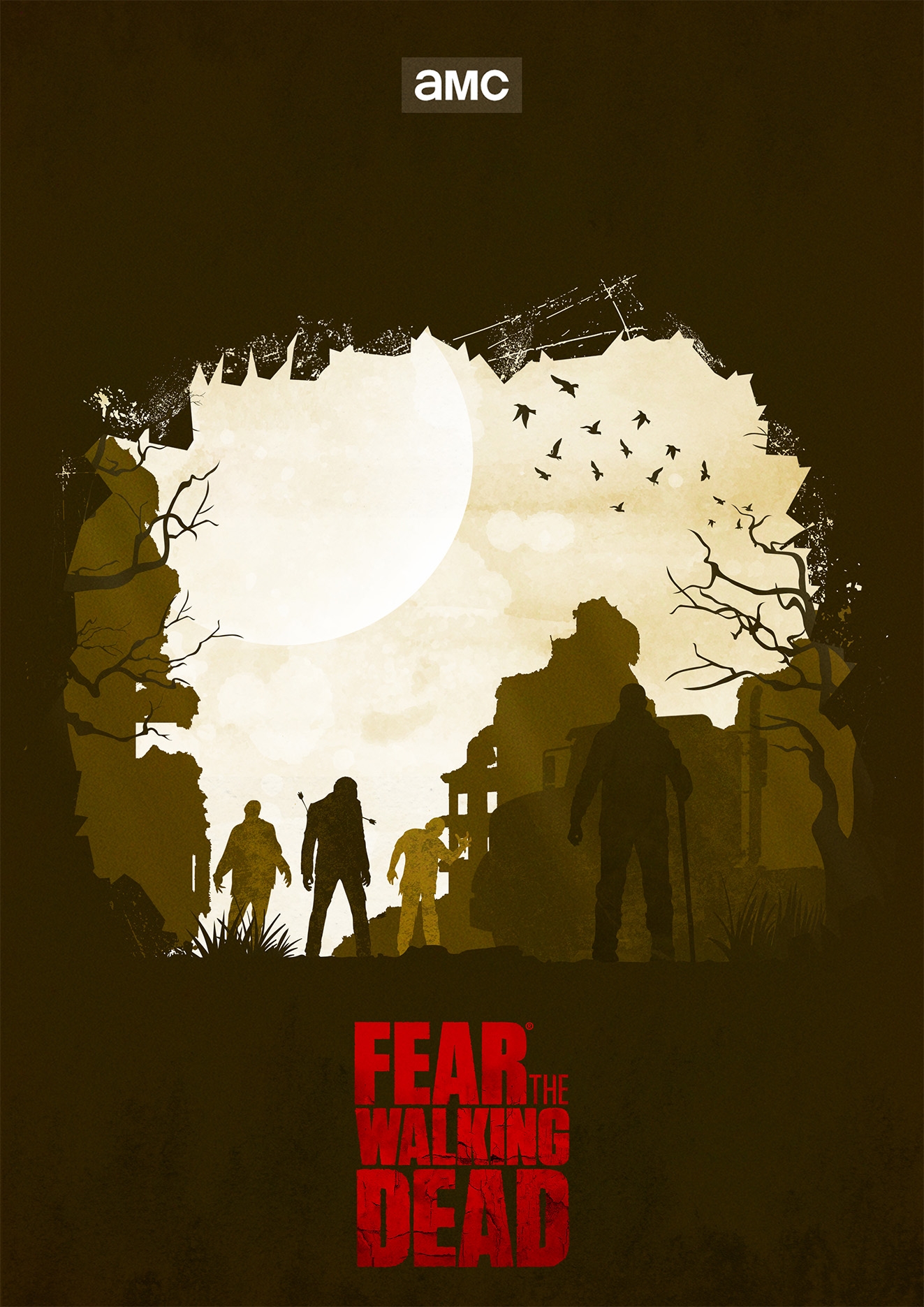 The Walking Dead Minimalist Poster 