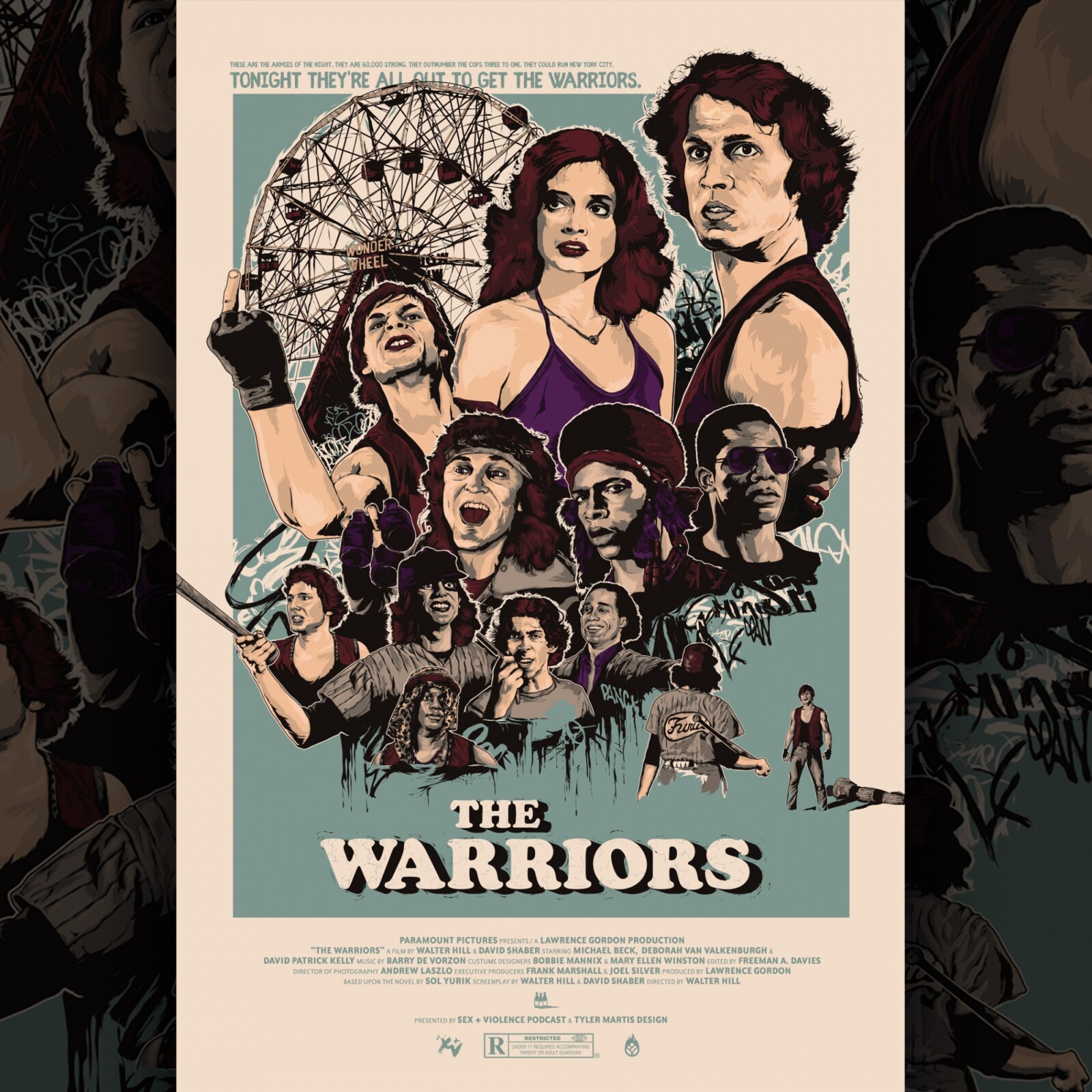 The Warriors | 24×36 | Tyler Martis