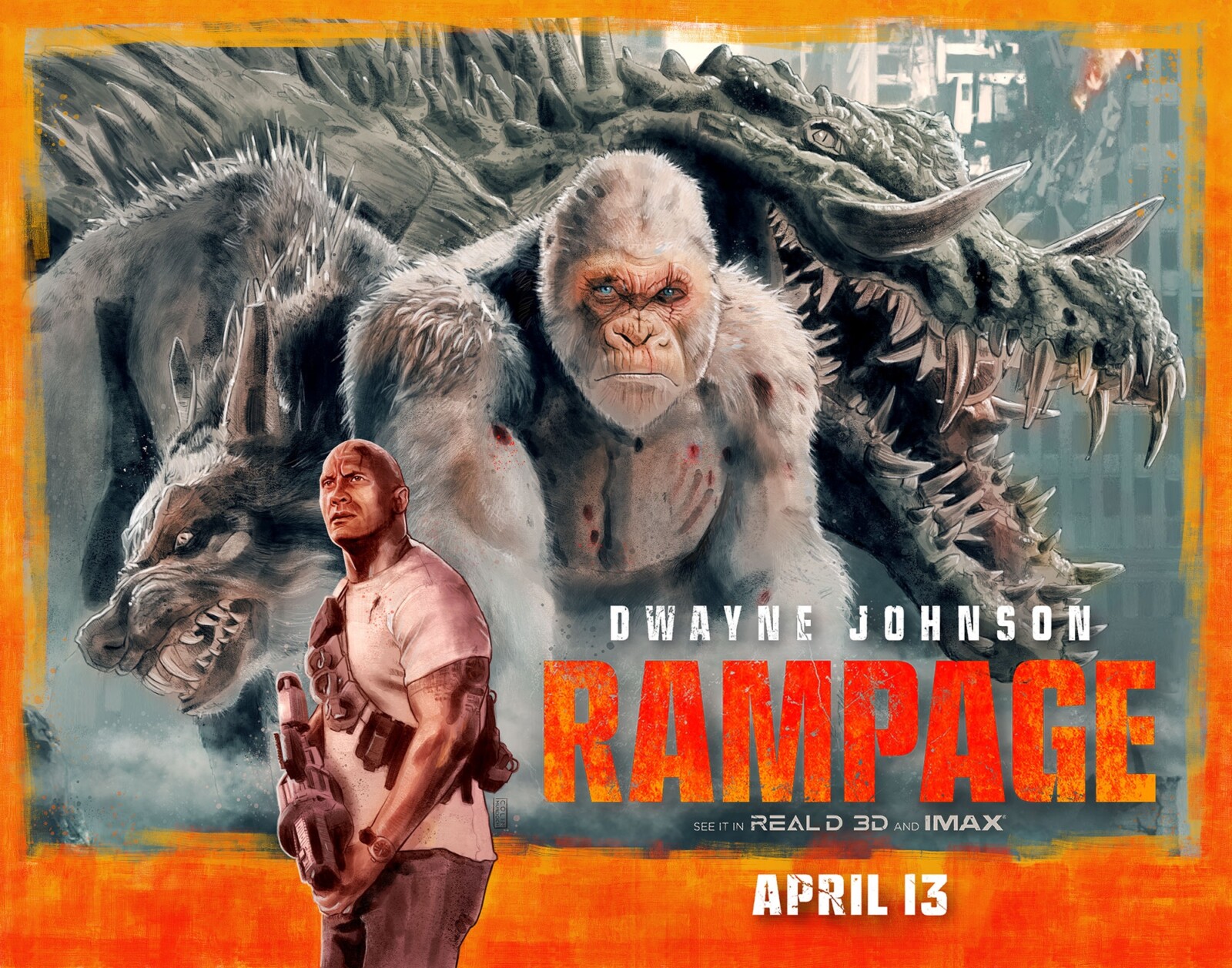 Rampage | Poster By Colinmurdoch