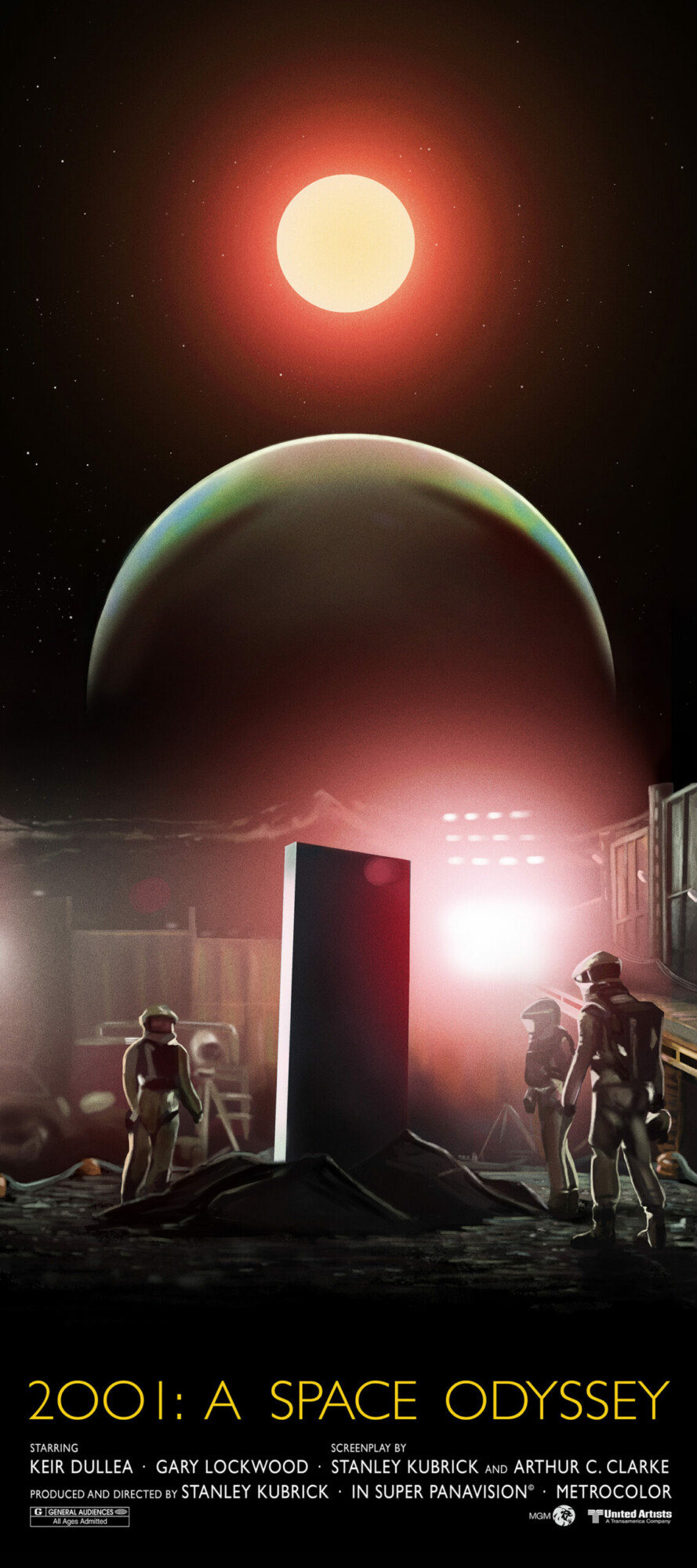 2001: A Space Odyssey | Daveoflanagan | PosterSpy