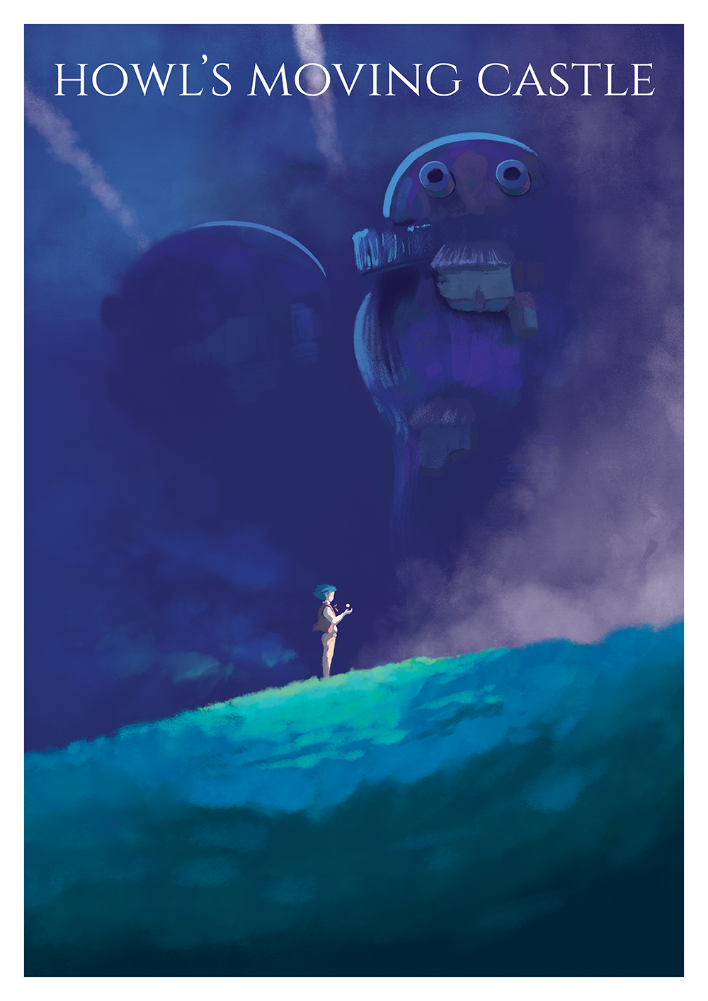 howls moving castle movie poster