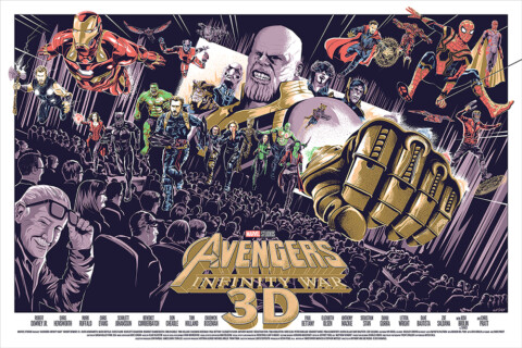 Avengers Infinity War 3D