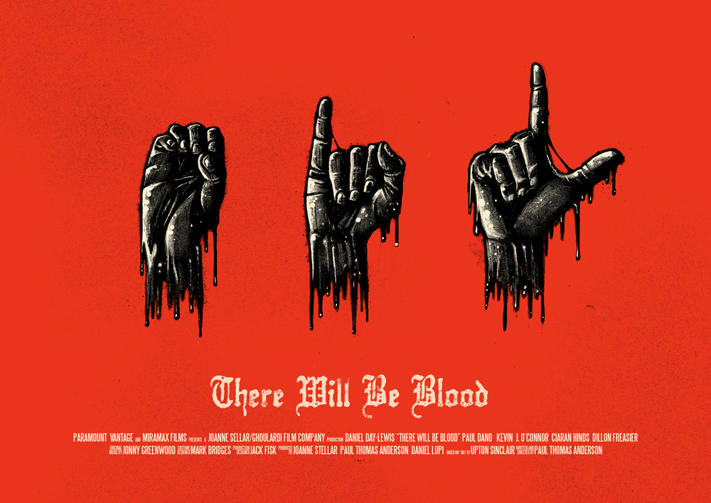 there will be blood art