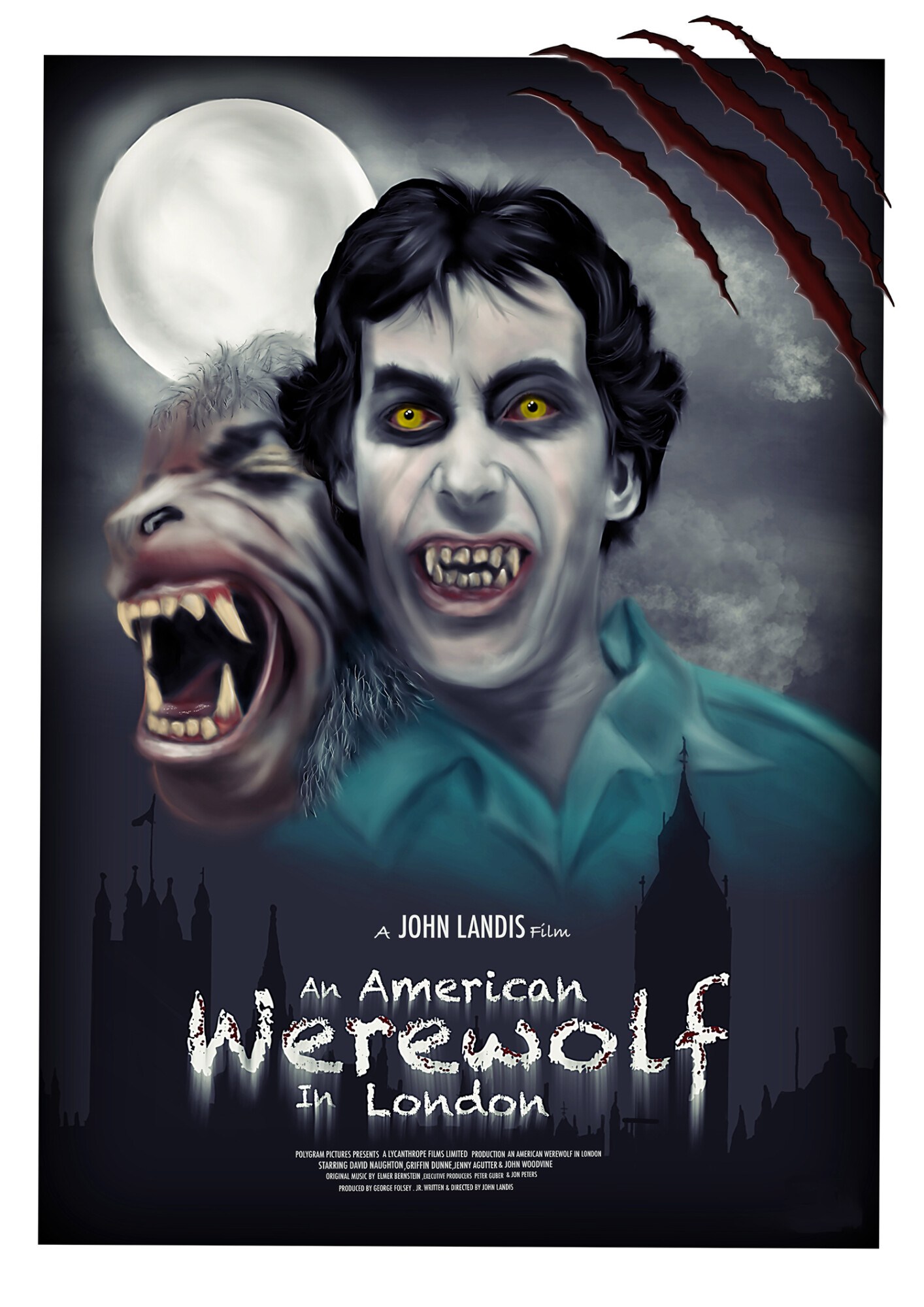 An American Werewolf In London Jaebillingham PosterSpy