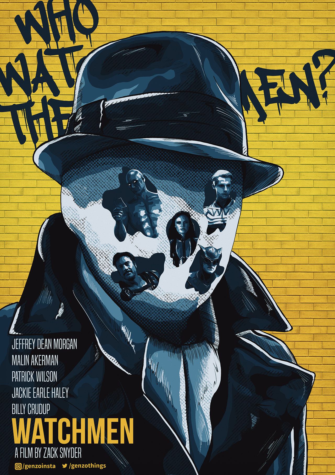 Watchmen Poster By Genzo