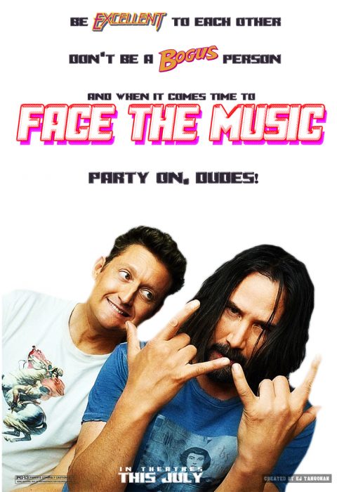 Bill & Ted Face The Music poster