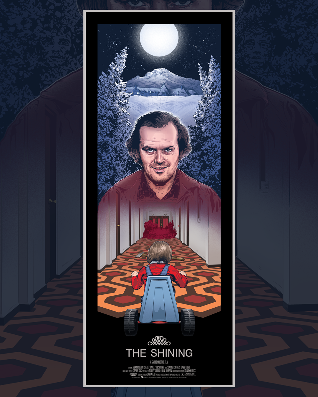 Making the shining. Джек Николсон сияние. Сияние арт.