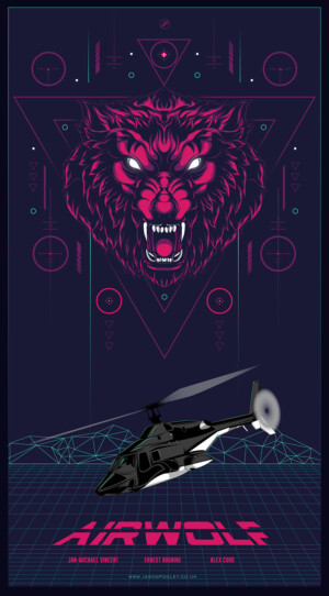 Airwolf | Poster By Jasonpooley