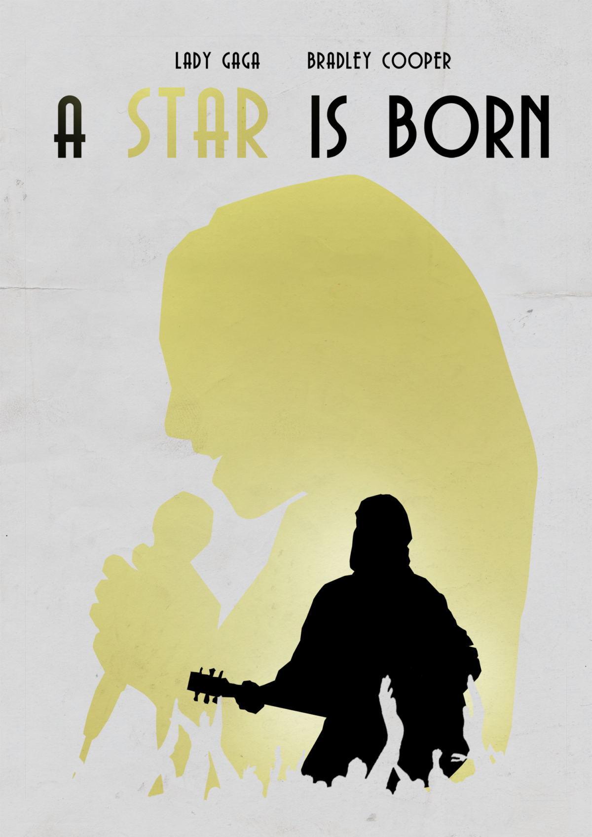 A STAR IS BORN 2018 | Poster By Designsbytyde