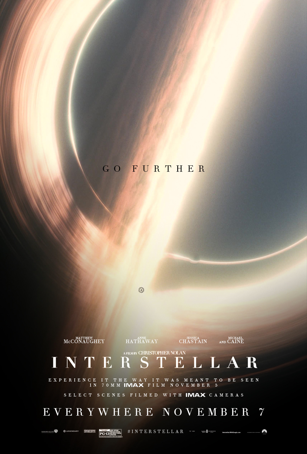 Interstellar Gargantua IMAX OneSheet Anton PosterSpy