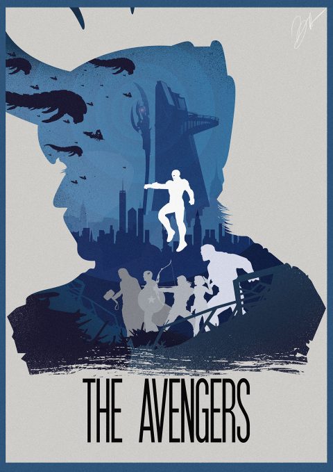 Many Faces Of Cinema - Avengers | Hyung86 | PosterSpy