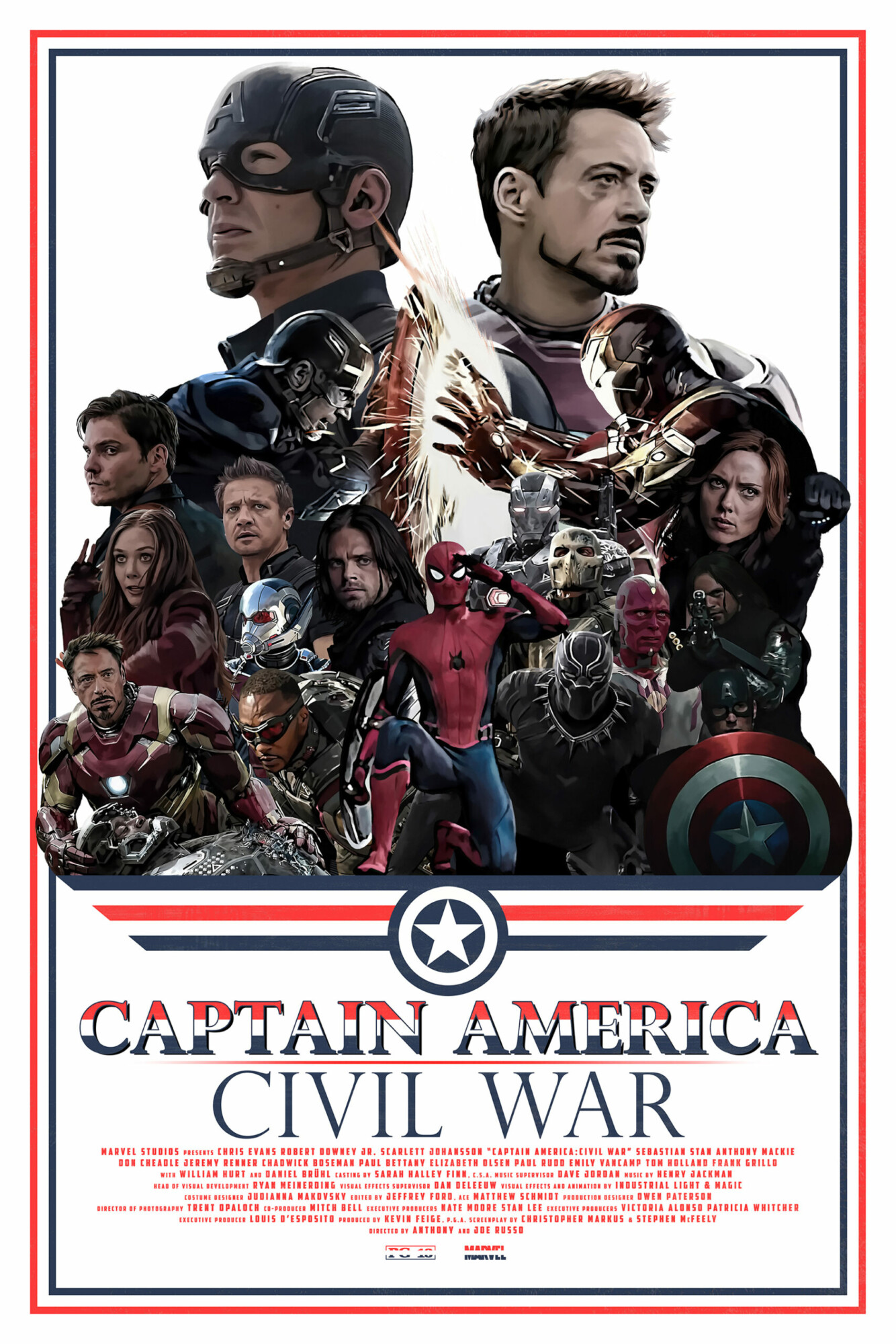 Captain America: Civil War | Poster By Dakota.randall1