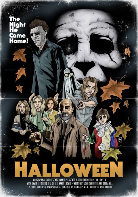 Halloween alternative movie poster