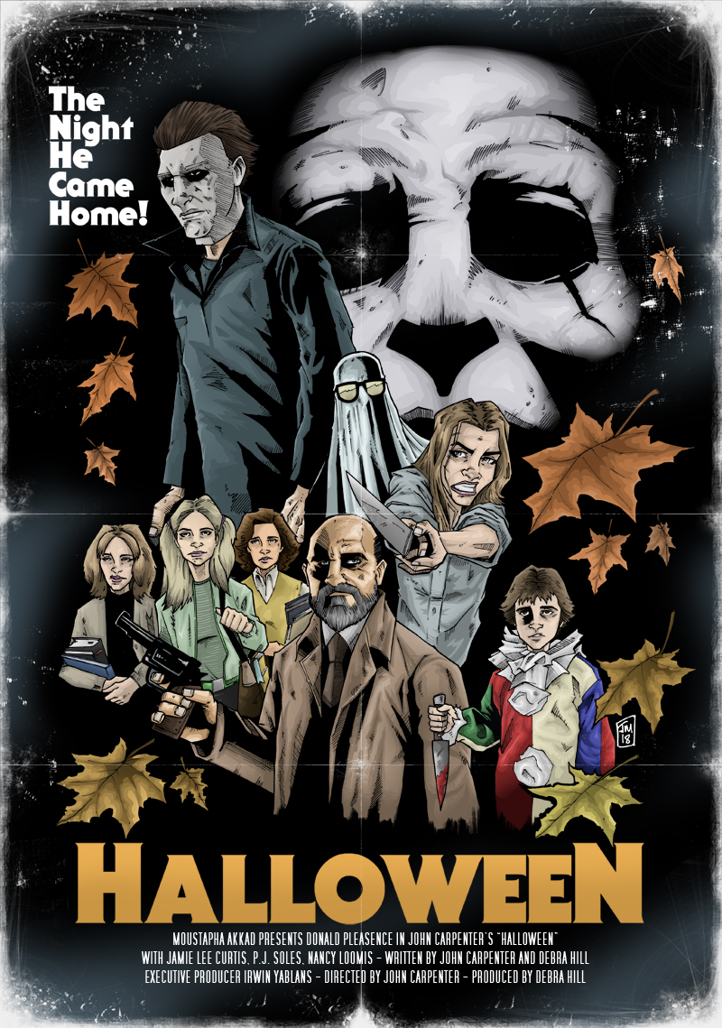 Halloween Alternative Movie Poster Poster By Jasonmillerart