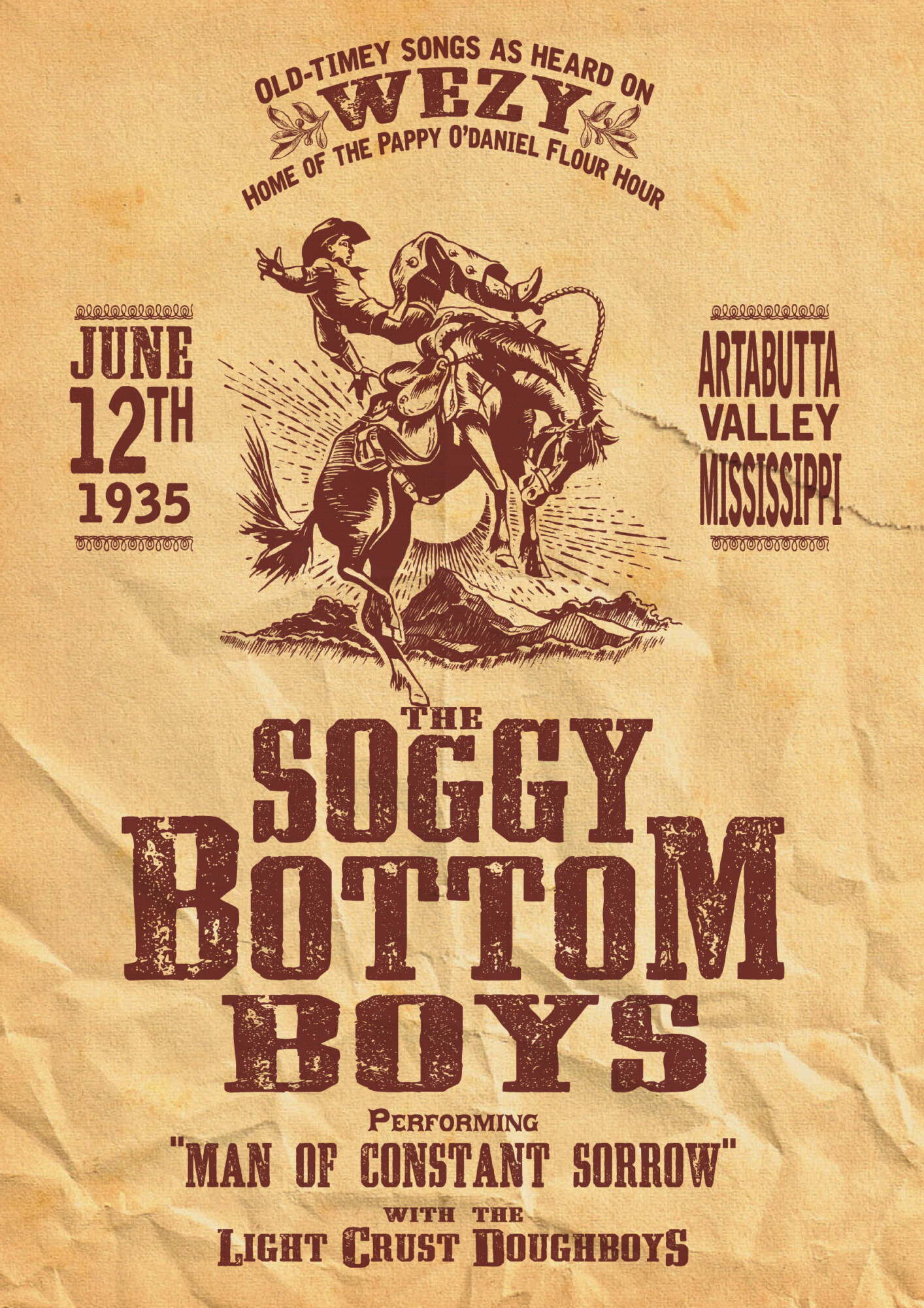 Soggy Bottom Boys O Brother Where Art Thou Tribute Posterspy