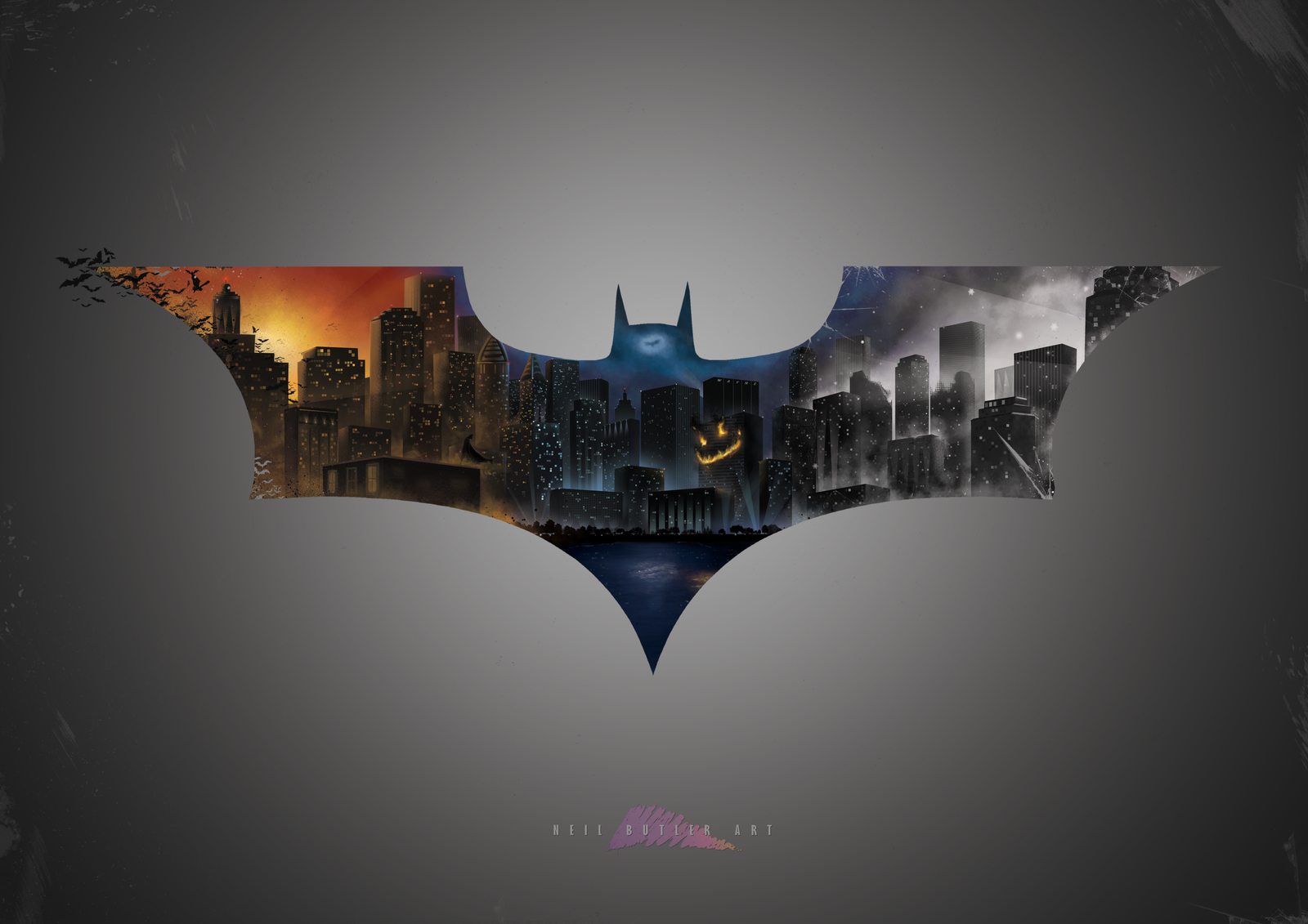 Dark Knight Trilogy Logo