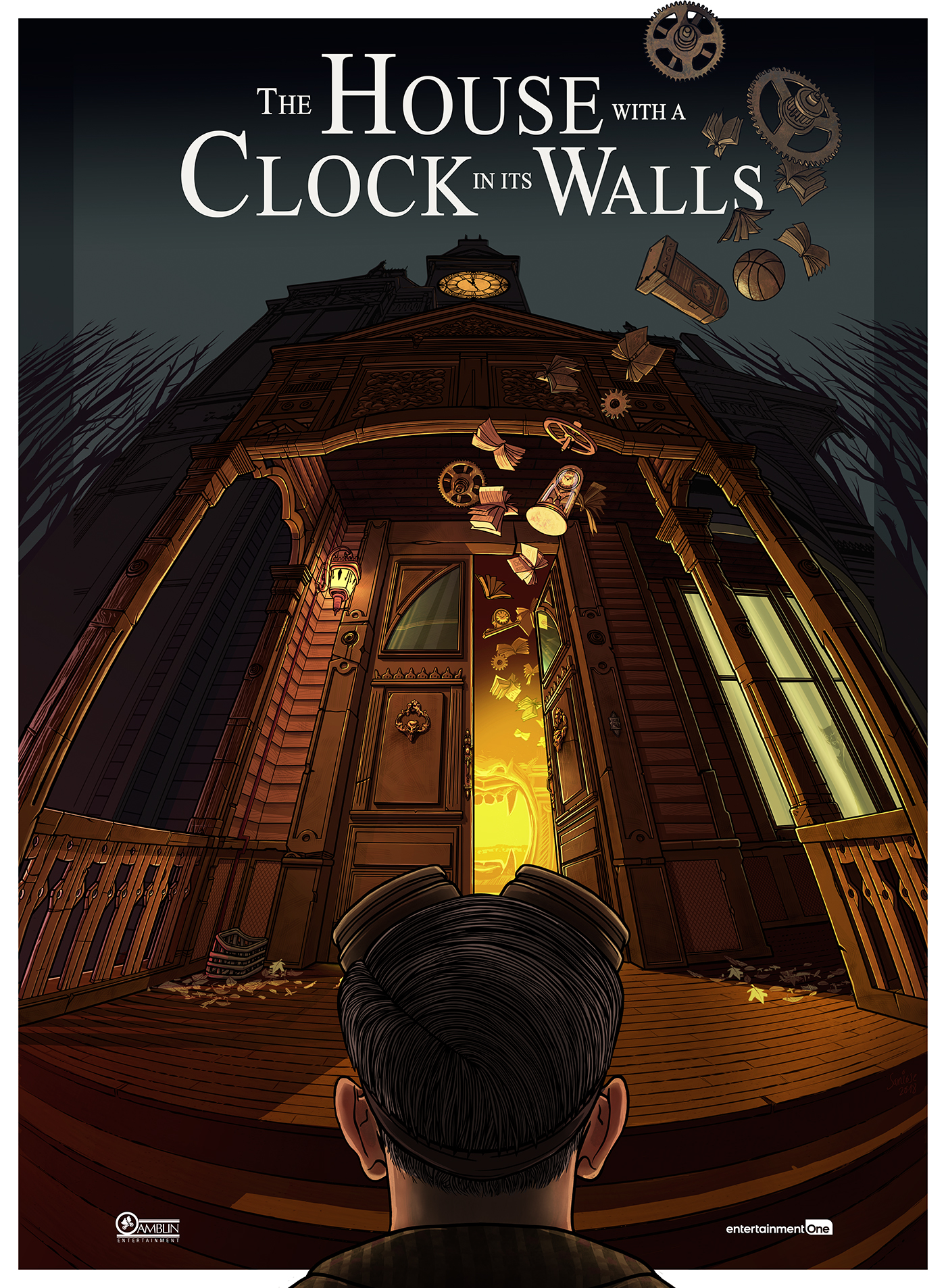 the house with the clock in its walls book