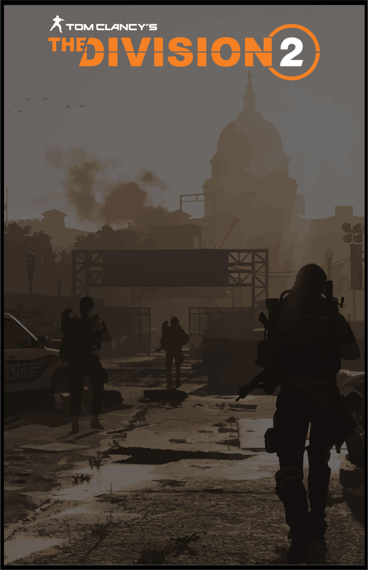 Tom Clancys The Division 2 Poster Posterspy