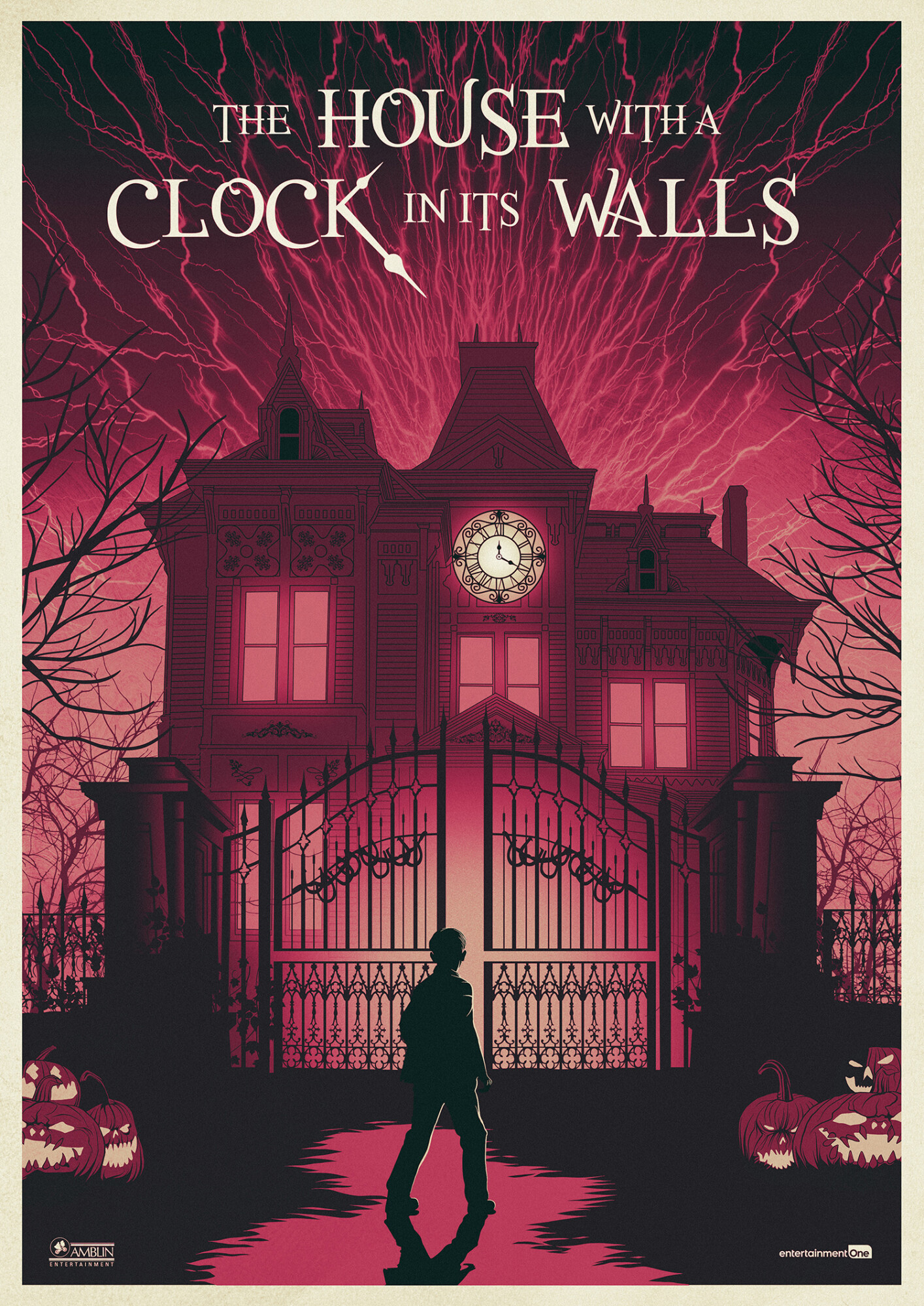the house with a clock in its walls digital poster download