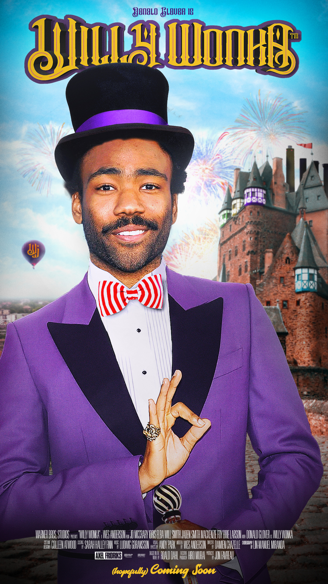 Rumor: Donald Glover Might Be Willy Wonka