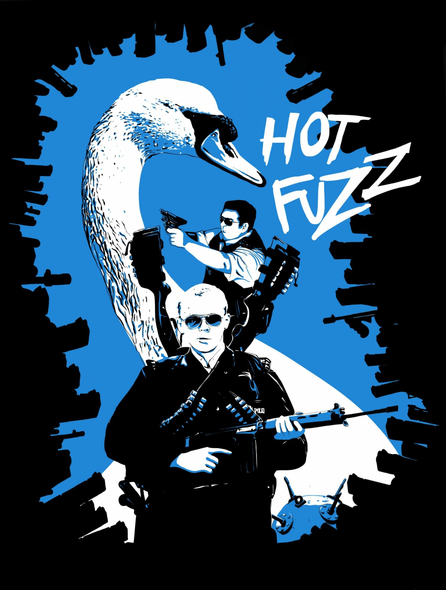 Hot Fuzz Art