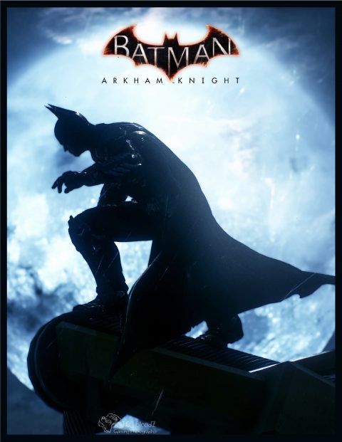 Batman Arkham Knight Poster Illustration