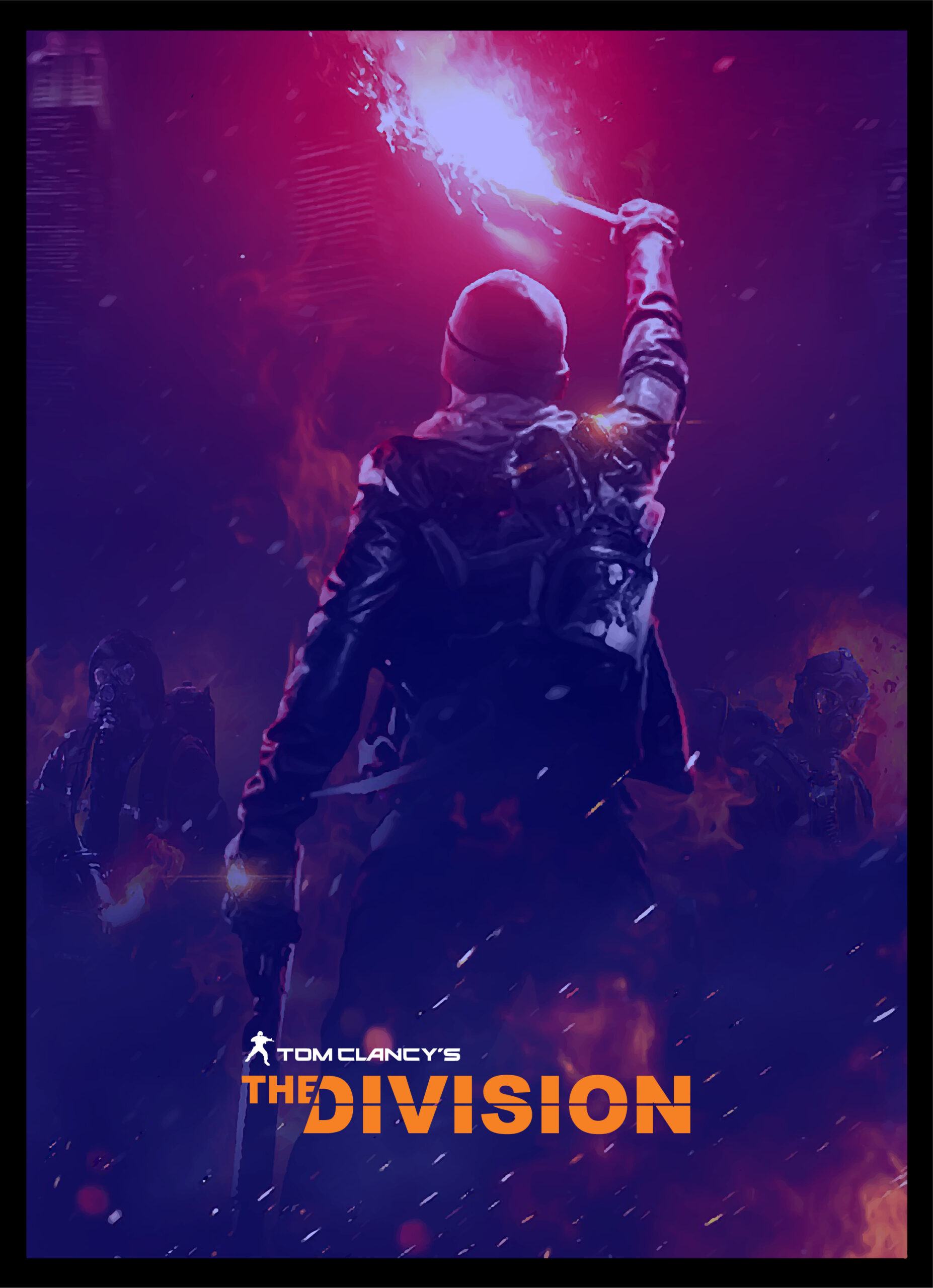 E216 Tom Clancy's The Division Gaming PosterSizes A4  to A0 UK Seller