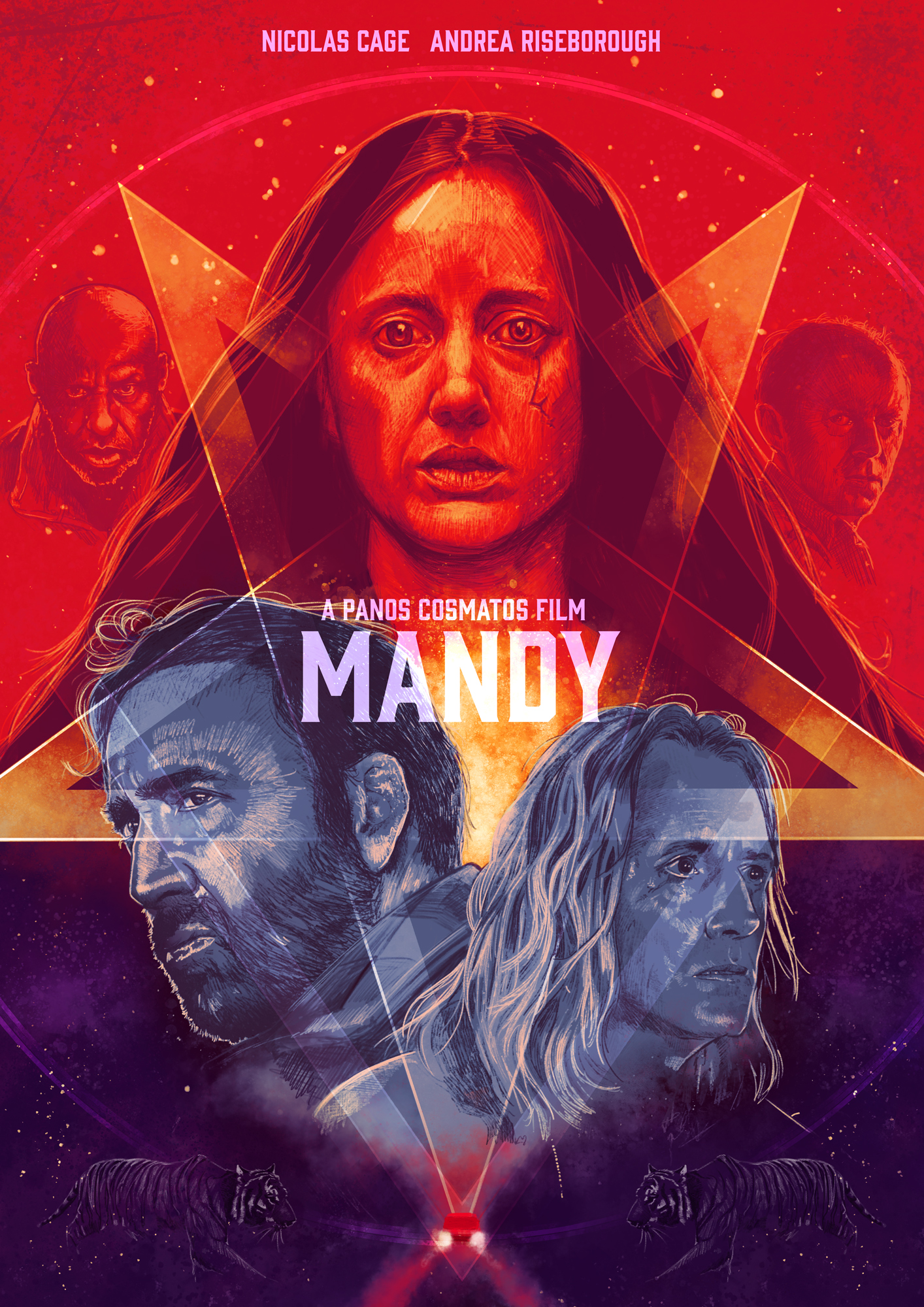 Mandy Alternative Movie Poster Mark Levy Art PosterSpy