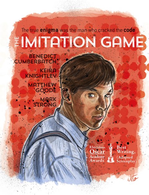 Imitation Game Benedict Cumberbatch Alan Turing Enigma Movie Morten Tyldum Keira Knightley Posterspy