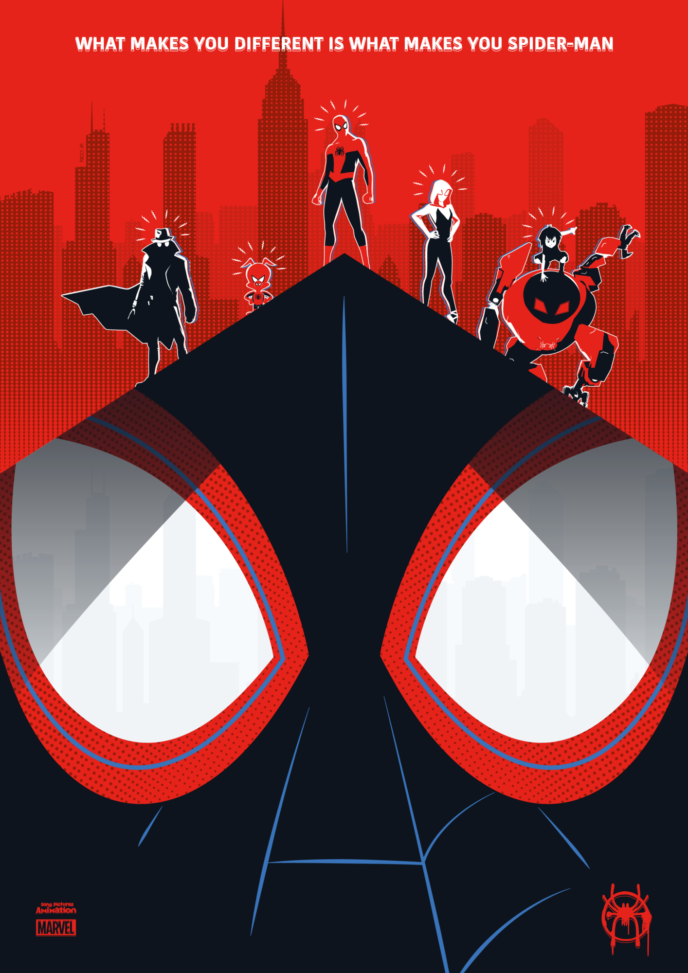 spider man across the spider verse 3 Aranha universo non Cackalica