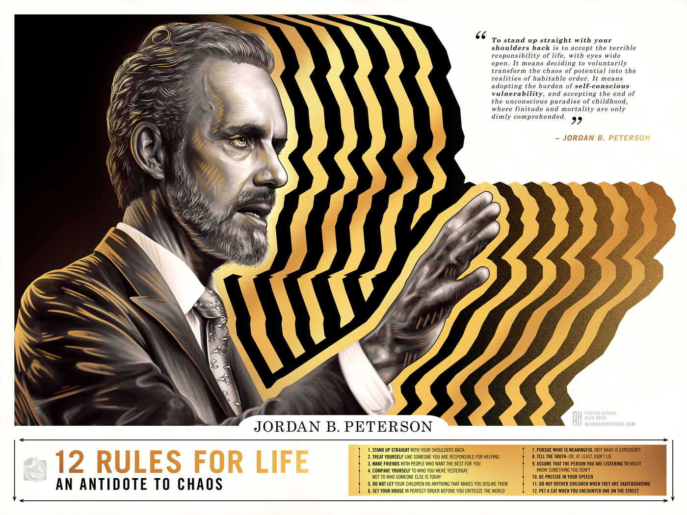 12 Rules for Life An Antidote to Chaos BY Jordan B. Peterson - Inspire  Uplift