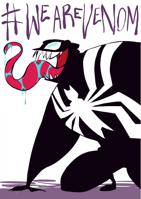 Venom Poster 1 (emblem version)